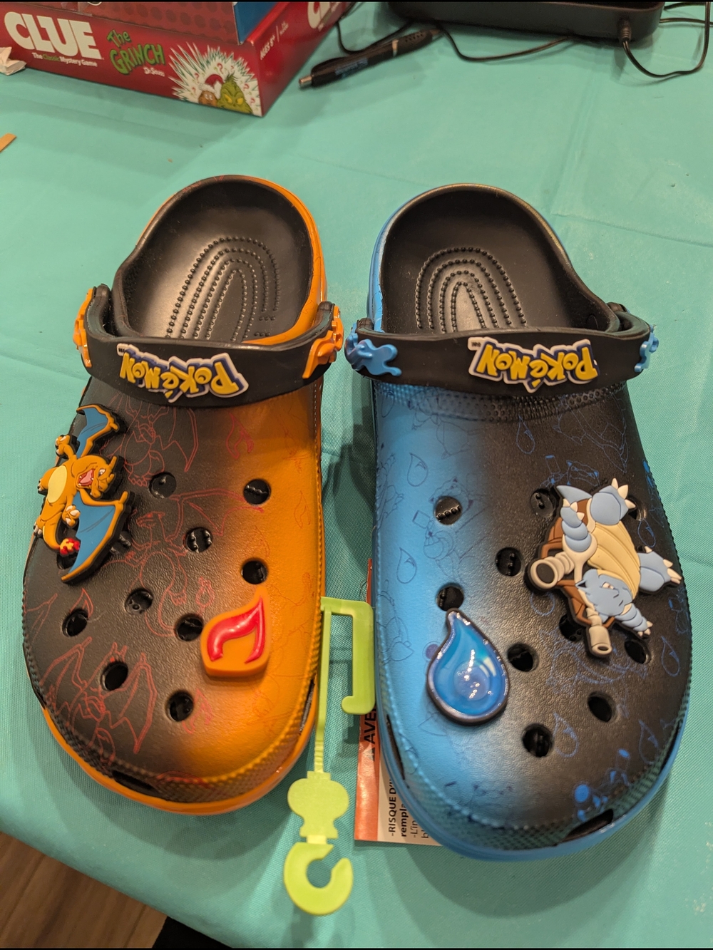 CROCS Pokémon Two-Tone Orange & Blue Classic Clog
